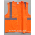 Wholesale Hot Selling High Visibility Workwear Jacket Orange Reflective Hi Vis Work Safety Vest with EN20471 Standard